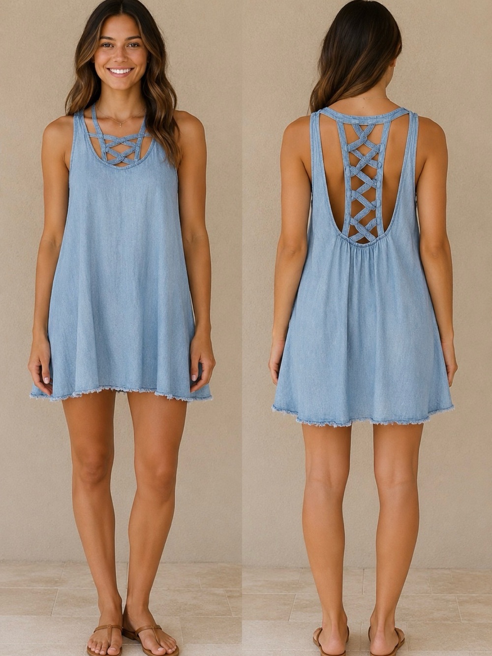 Perfect Women's Summer Dress with Pockets Size XS